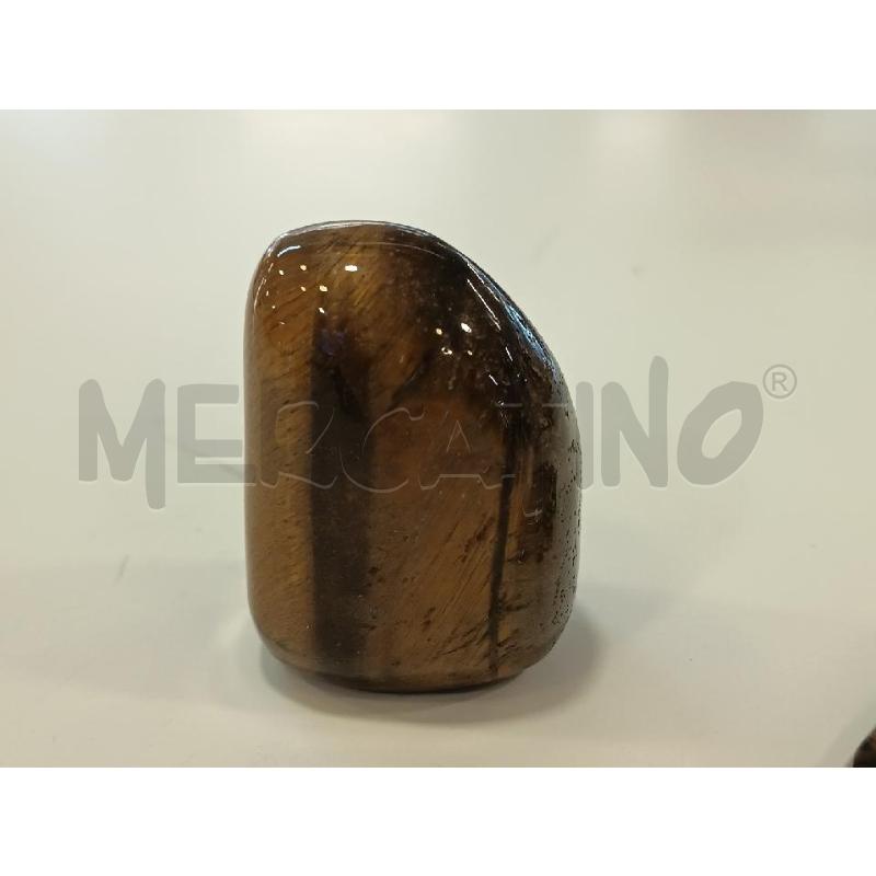 FERMA CARTE OCCHIO DI TIGRE CON BASE | Mercatino dell'Usato Roma rebibbia 3
