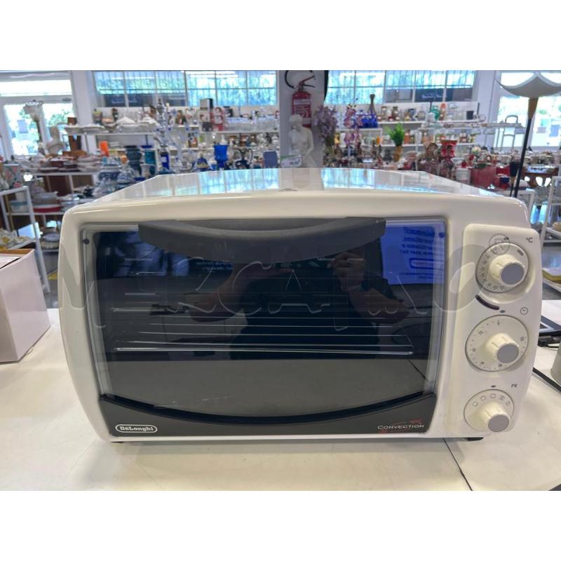 FORNETTO ELETTRICO DE LONGHI CONVECTION BIANCO | Mercatino dell'Usato Roma rebibbia 1