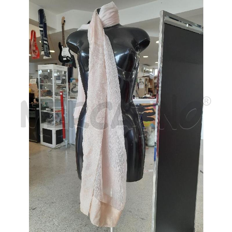 FOULARD GAYNOR BONGARD ROSA GRANDE 70%SETA | Mercatino dell'Usato Roma rebibbia 1