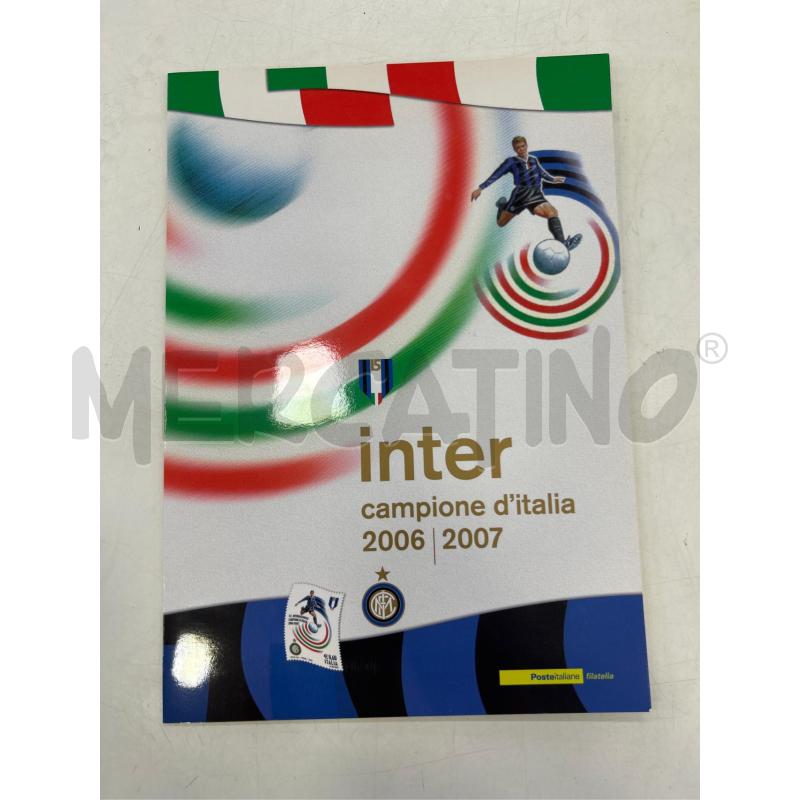 FRANCOBOLLI INTER CAMPIONE D'ITALIA 2006/2007