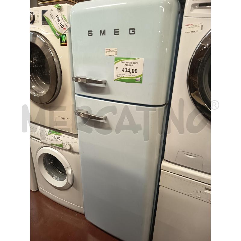 FRIGORIFERO SMEG AZZURRO | Mercatino dell'Usato Roma rebibbia 1