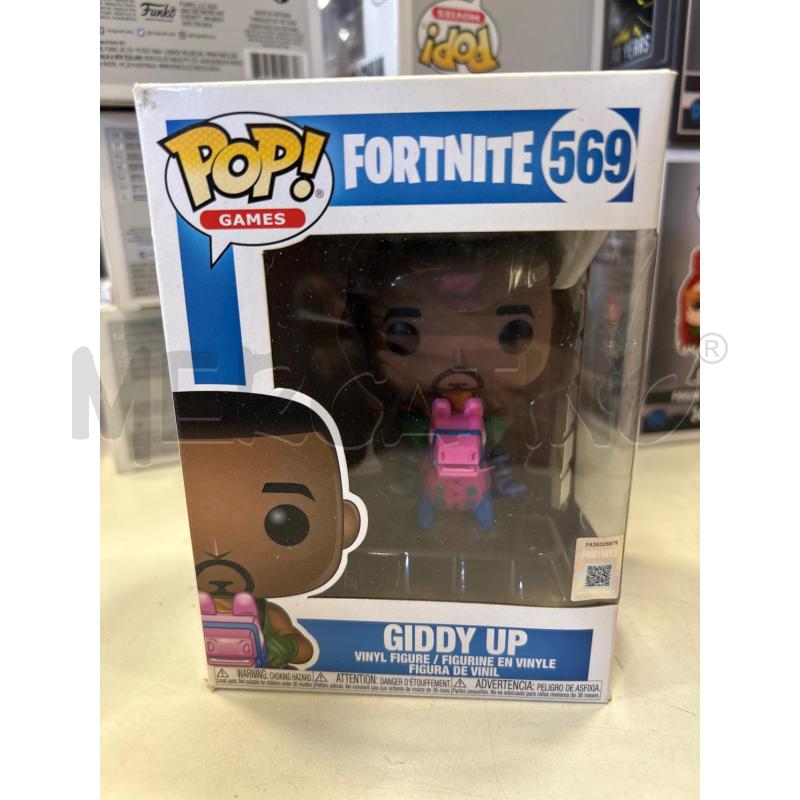 FUNKO POP GAMES FORTNITE GIDDY UP 569 | Mercatino dell'Usato Roma rebibbia 1