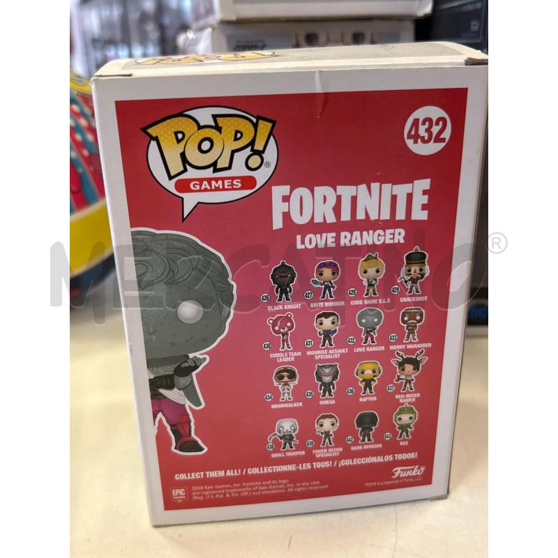 FUNKO POP GAMES FORTNITE LOVE RANGER 432 | Mercatino dell'Usato Roma rebibbia 2