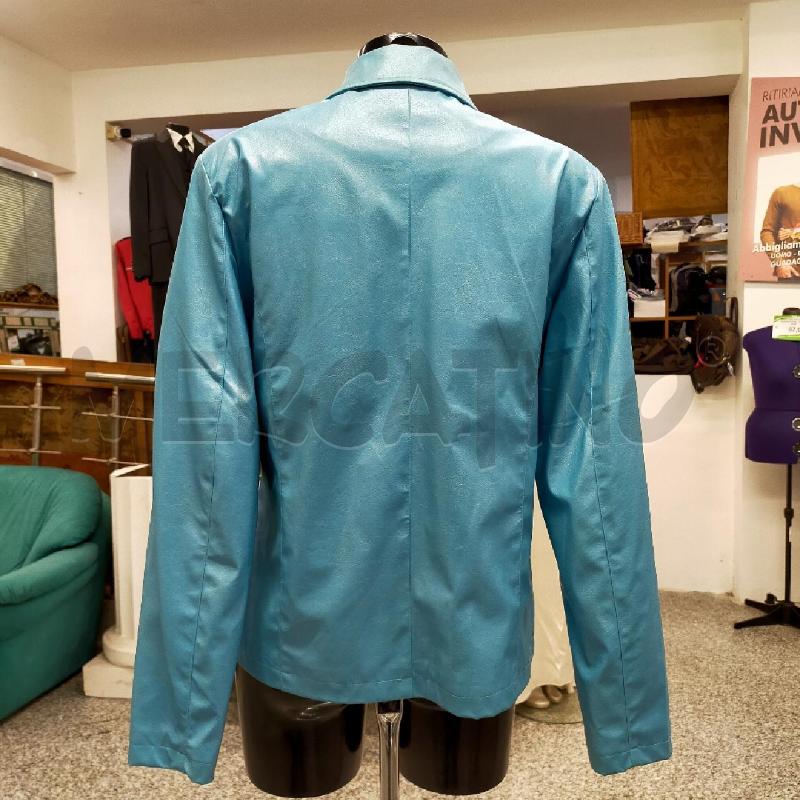 GIACCA DONNA DA RIV KLIANQRN CELESTE | Mercatino dell'Usato Roma rebibbia 2