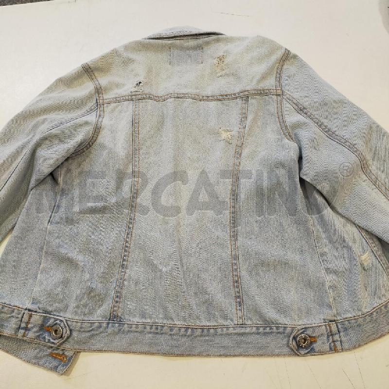 GIACCA DONNA DENIM D&G JUNIOR CHIARA CUCITURE MARRONI | Mercatino dell'Usato Roma rebibbia 4