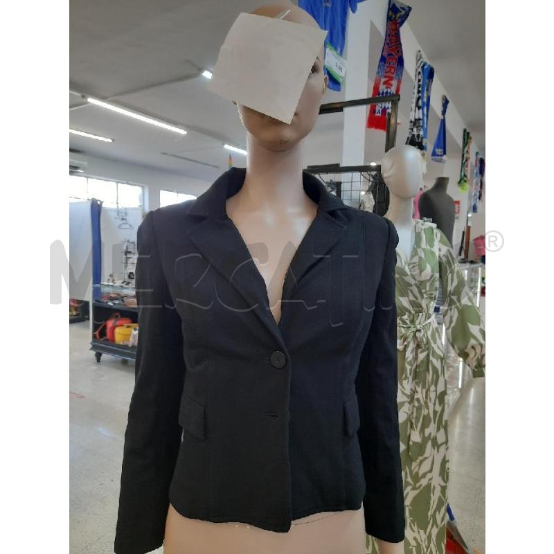 GIACCA DONNA JENNY COUTURE NERA 2 BOTT  | Mercatino dell'Usato Roma rebibbia 1