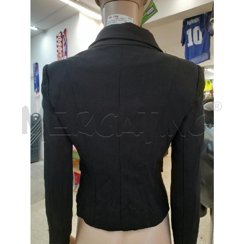 GIACCA DONNA JENNY COUTURE NERA 2 BOTT  | Mercatino dell'Usato Roma rebibbia 3