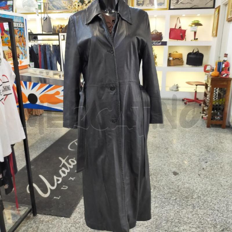 GIACCA DONNA LUNGA PELLE SOCIETY  | Mercatino dell'Usato Roma rebibbia 1