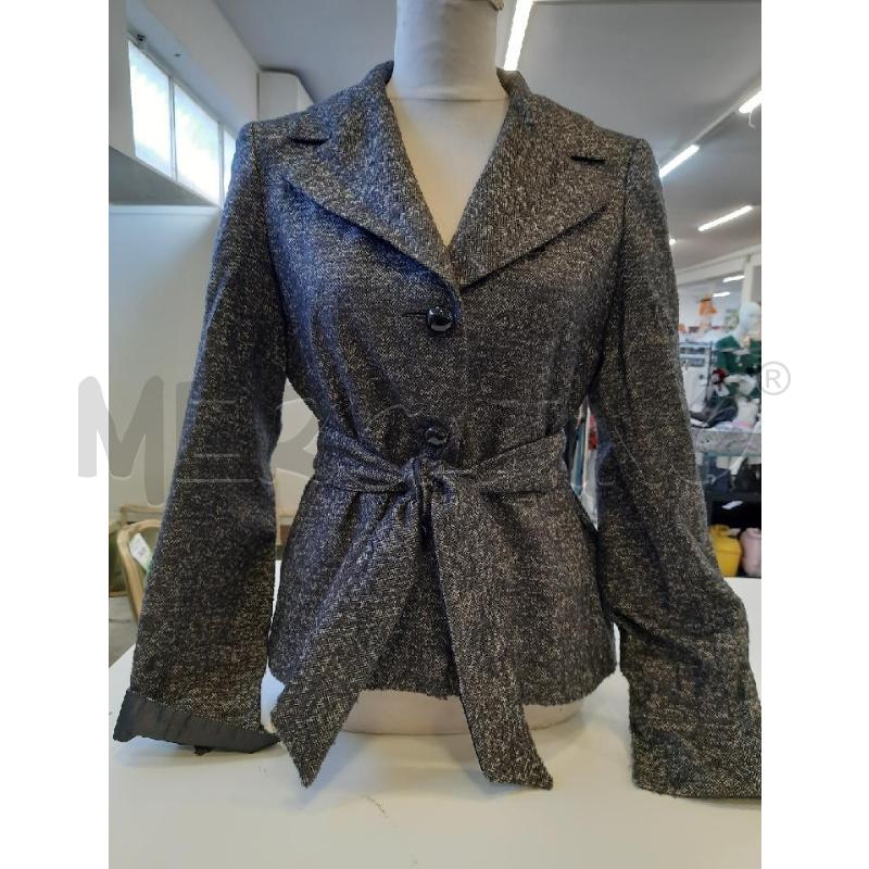 GIACCA DONNA MAXMARA GRIGIA CINTA | Mercatino dell'Usato Roma rebibbia 1