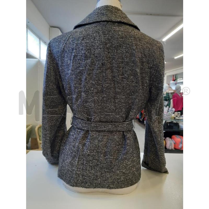 GIACCA DONNA MAXMARA GRIGIA CINTA | Mercatino dell'Usato Roma rebibbia 2
