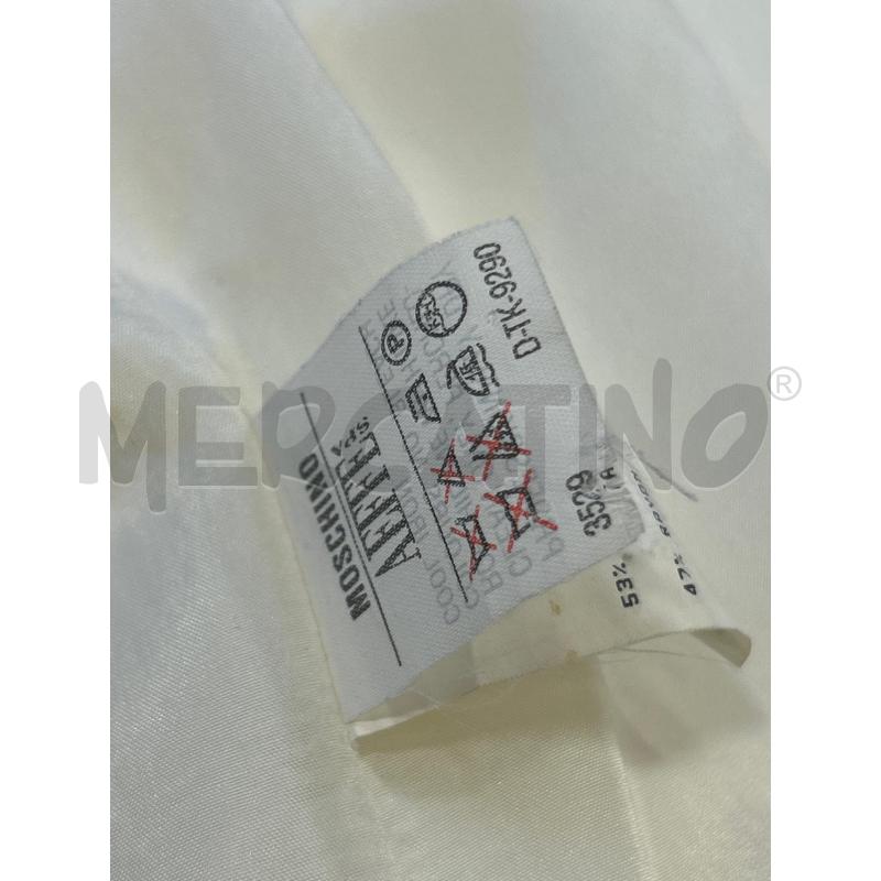 GIACCA DONNA MOSCHINO JUVANT REPETITA BEIGE  | Mercatino dell'Usato Roma rebibbia 3