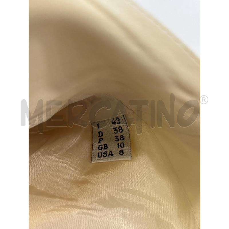 GIACCA DONNA MOSCHINO JUVANT REPETITA BEIGE  | Mercatino dell'Usato Roma rebibbia 4
