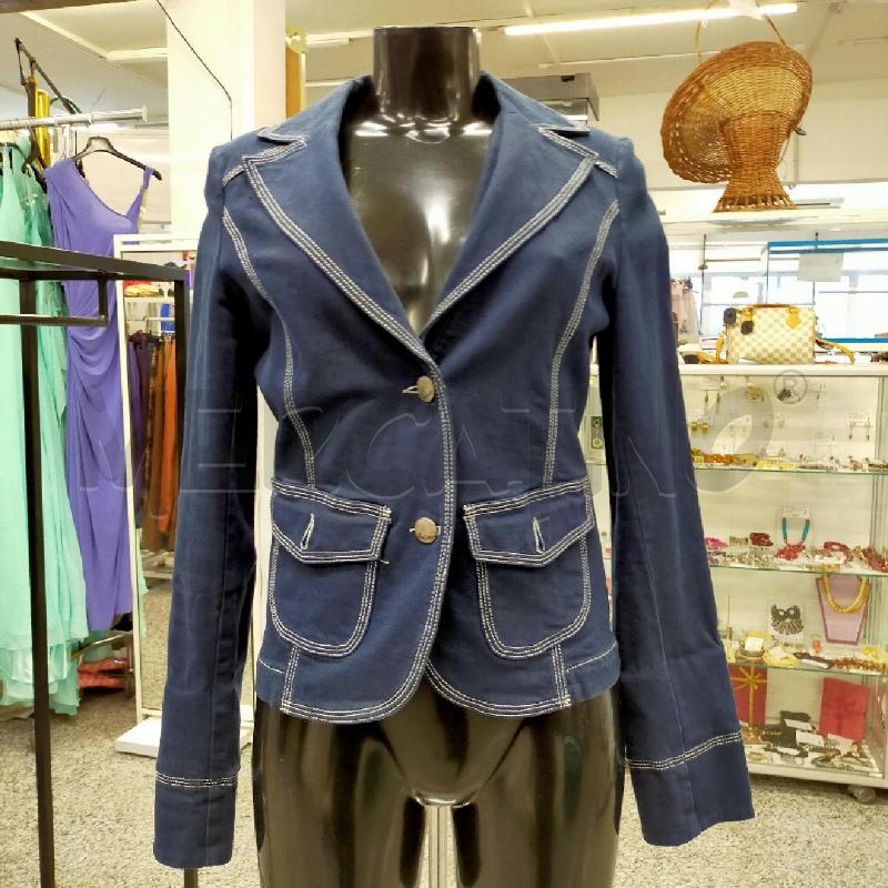 GIACCA DONNA PENNY BLACK BLU CUITURE BIANCHE TG 44 | Mercatino dell'Usato Roma rebibbia 1