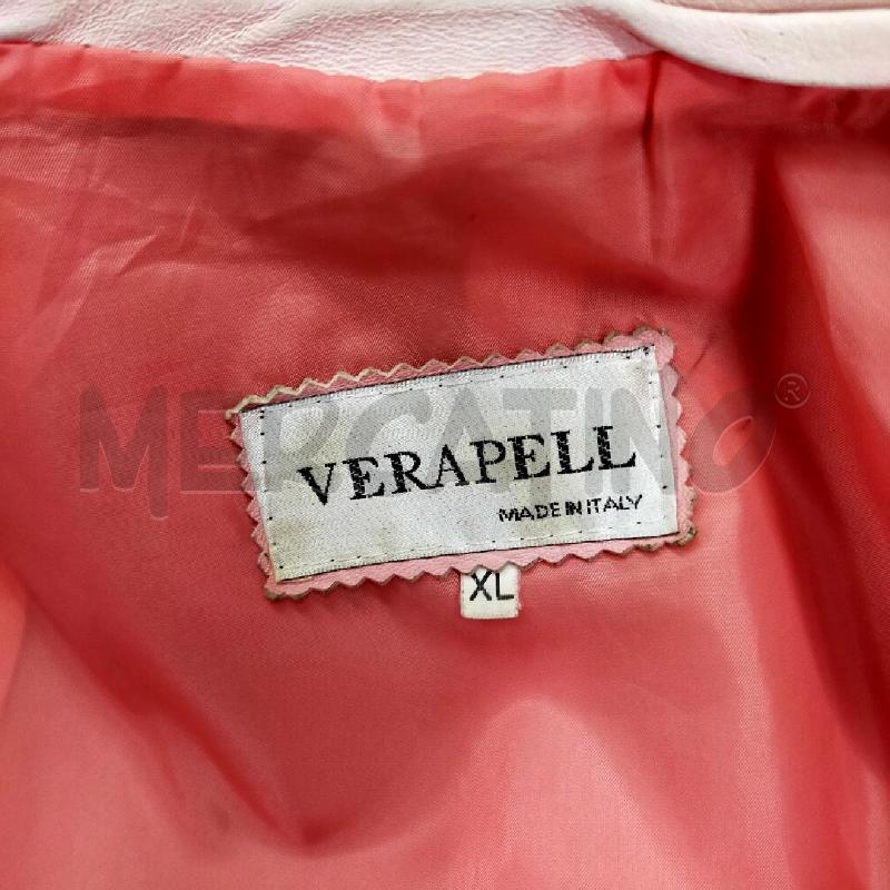 GIACCA PELLE DONNA VERA PELLE DA RIV ROSA CIPRIA+CINTURA  | Mercatino dell'Usato Roma rebibbia 5