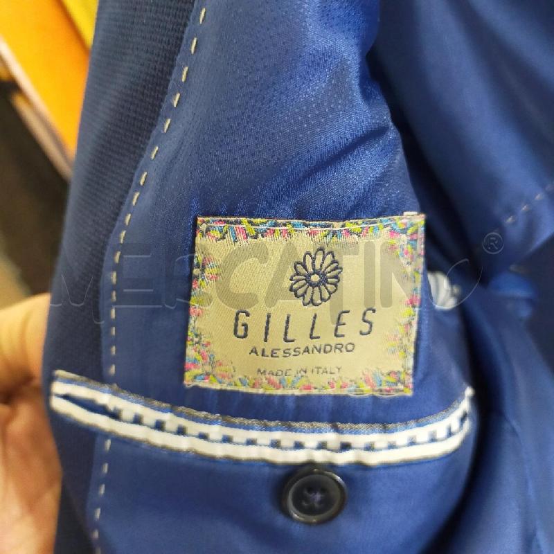 GIACCA UOMO BLU ALESSANDRO GILLES 2 BOTTONI | Mercatino dell'Usato Roma rebibbia 2