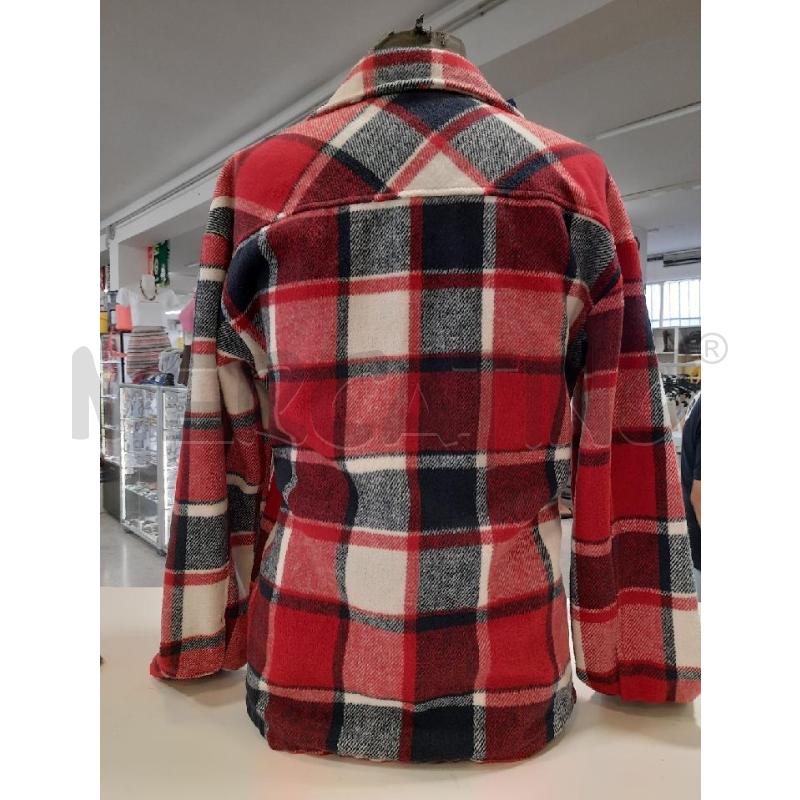 GIACCA UOMO DUCA HOMME PILE ROSSA RIGHE BLU BIANCHE | Mercatino dell'Usato Roma rebibbia 2