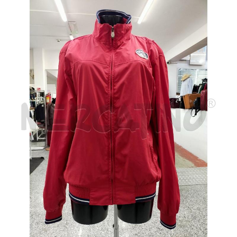 GIACCA UOMO OBEE JAY ROSSO COLLO BLU/BIANCO L RETE INT | Mercatino dell'Usato Roma rebibbia 1