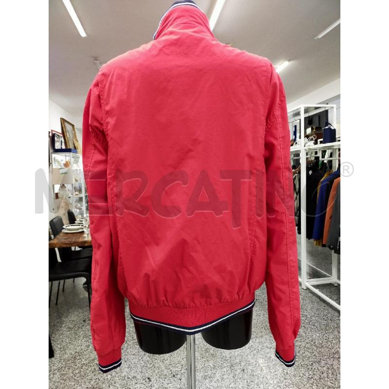 GIACCA UOMO OBEE JAY ROSSO COLLO BLU/BIANCO L RETE INT | Mercatino dell'Usato Roma rebibbia 2