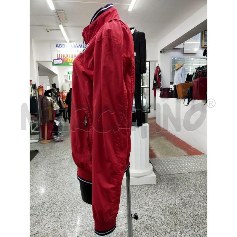 GIACCA UOMO OBEE JAY ROSSO COLLO BLU/BIANCO L RETE INT | Mercatino dell'Usato Roma rebibbia 3