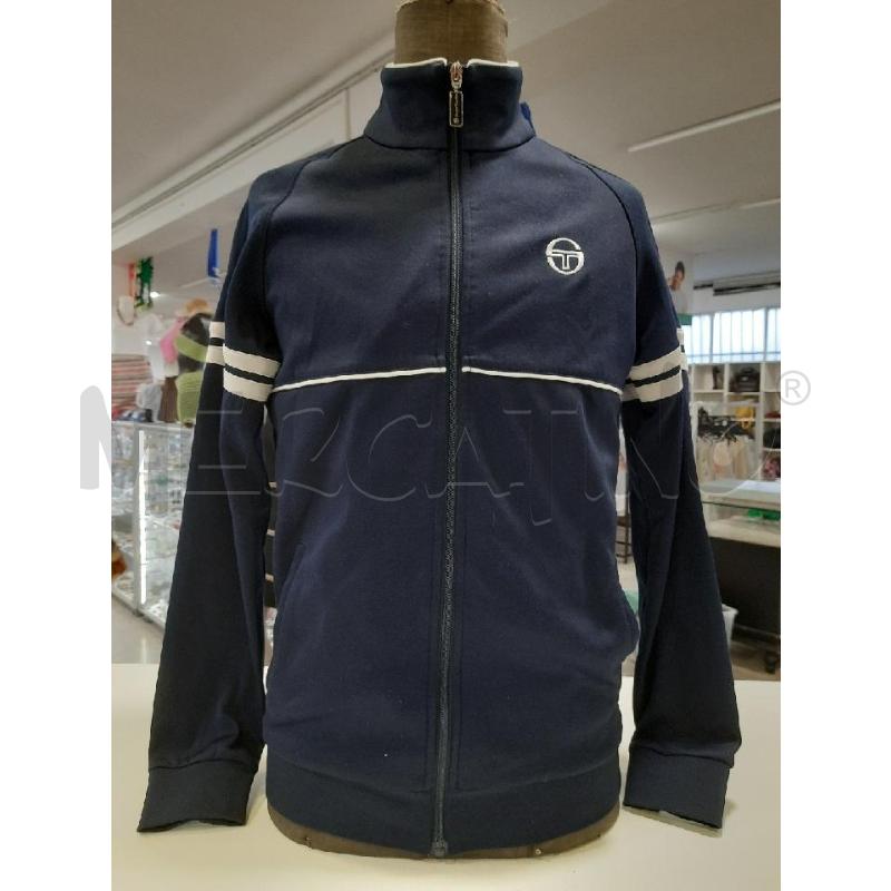 GIACCA UOMO SERGIO TACCHINI BLU RIGHE BIANCHE  | Mercatino dell'Usato Roma rebibbia 1