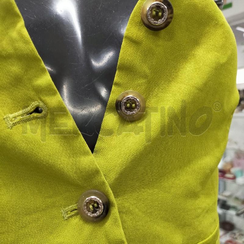 GILET DONNA PINKO VERDE ACIDO  | Mercatino dell'Usato Roma rebibbia 3