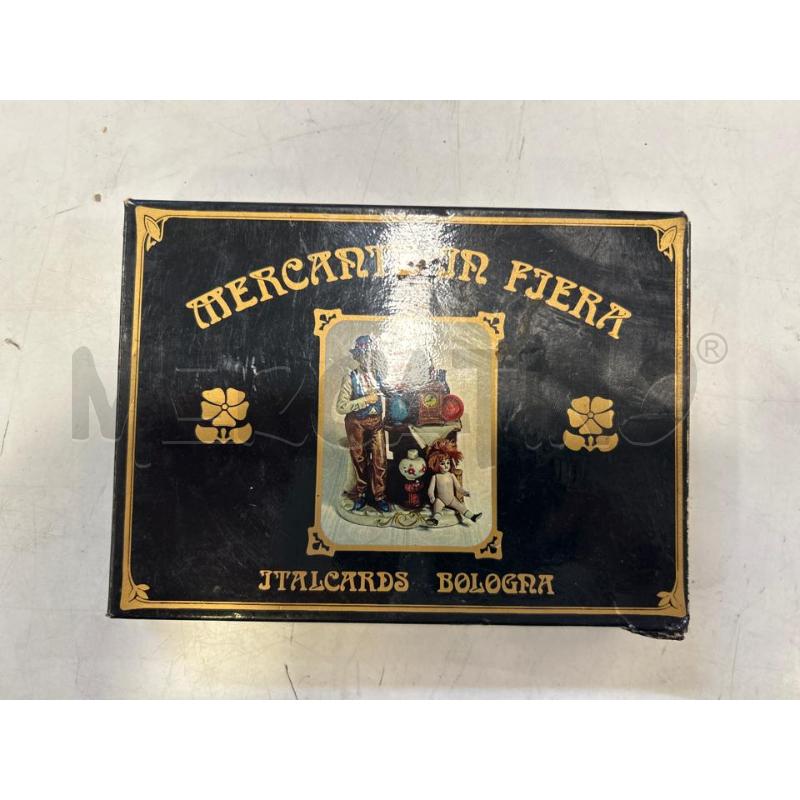 GIOCO CARTE MERCANTE IN FIERA 80 CARTE | Mercatino dell'Usato Roma rebibbia 1