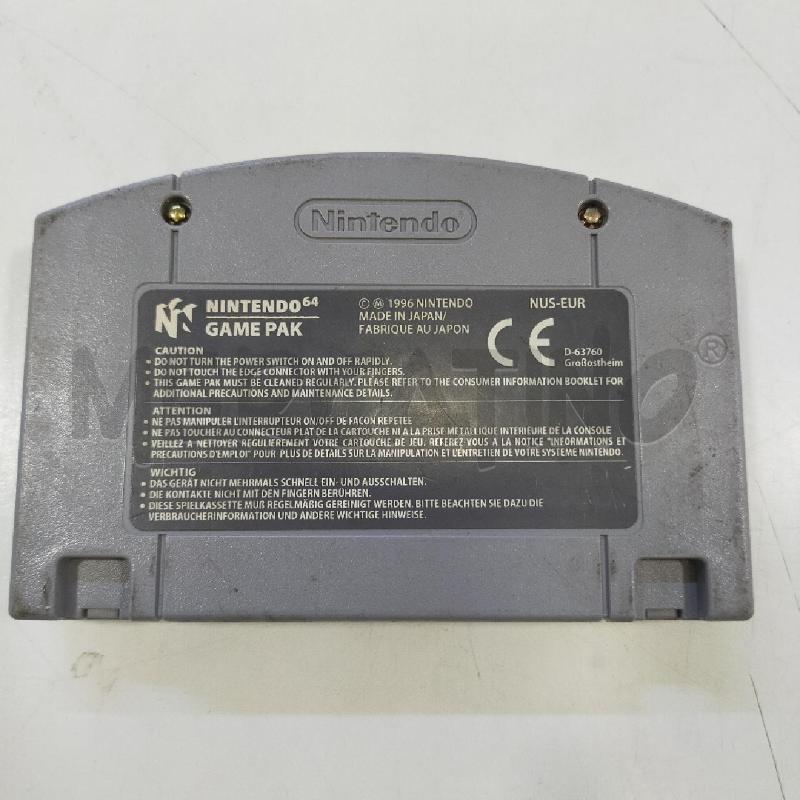 GIOCO NINTENDO 64 STAR WARS SHADOWS OF THE EMPIRE | Mercatino dell'Usato Roma rebibbia 2