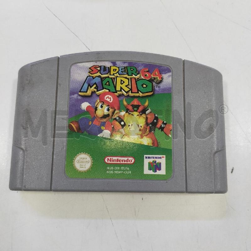 GIOCO NINTENDO 64 SUPER MARIO 64 | Mercatino dell'Usato Roma rebibbia 1
