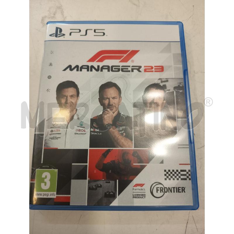 GIOCO PS5 F1 MANAGER 23 | Mercatino dell'Usato Roma rebibbia 1