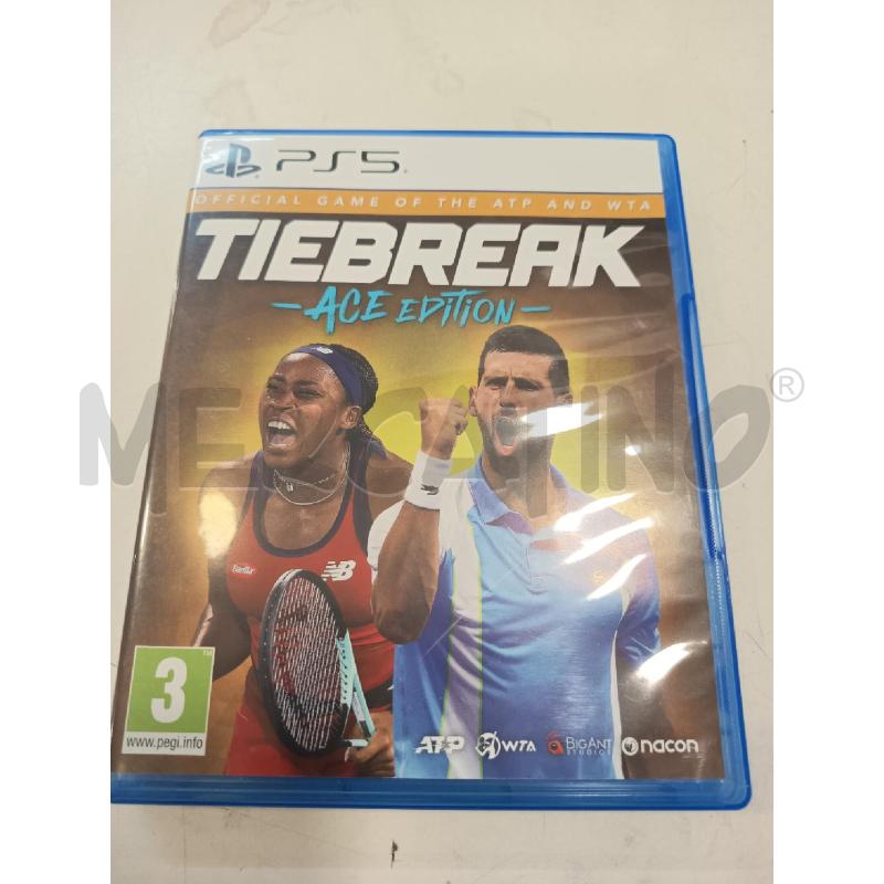 GIOCO PS5 TIEBREAK ACE EDITION | Mercatino dell'Usato Roma rebibbia 1
