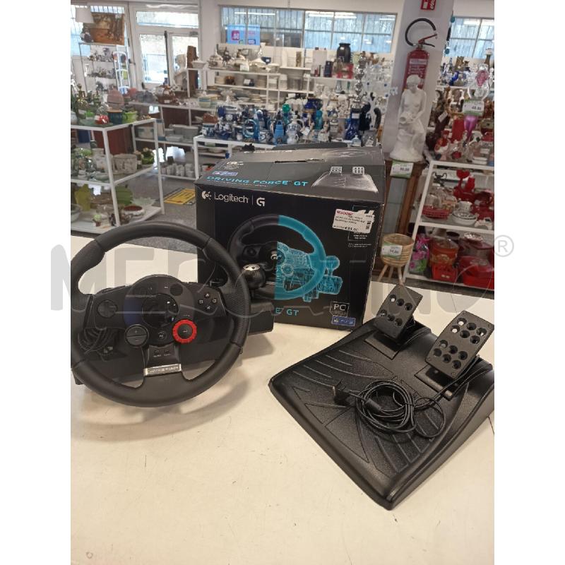 GIOCO VOLANTE+PEDALIERA DRIVING FORCE GT PS3 | Mercatino dell'Usato Roma rebibbia 1