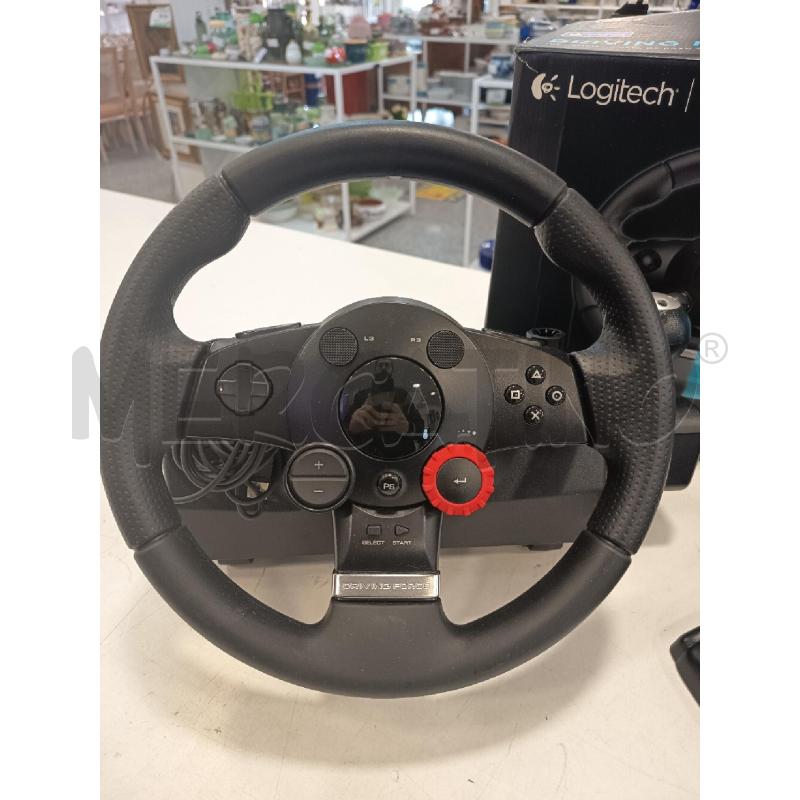 GIOCO VOLANTE+PEDALIERA DRIVING FORCE GT PS3 | Mercatino dell'Usato Roma rebibbia 2