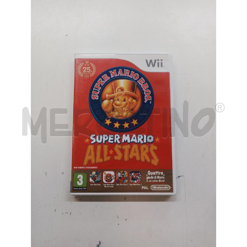 GIOCO WII SUPER MARIO ALL STARS | Mercatino dell'Usato Roma rebibbia 1