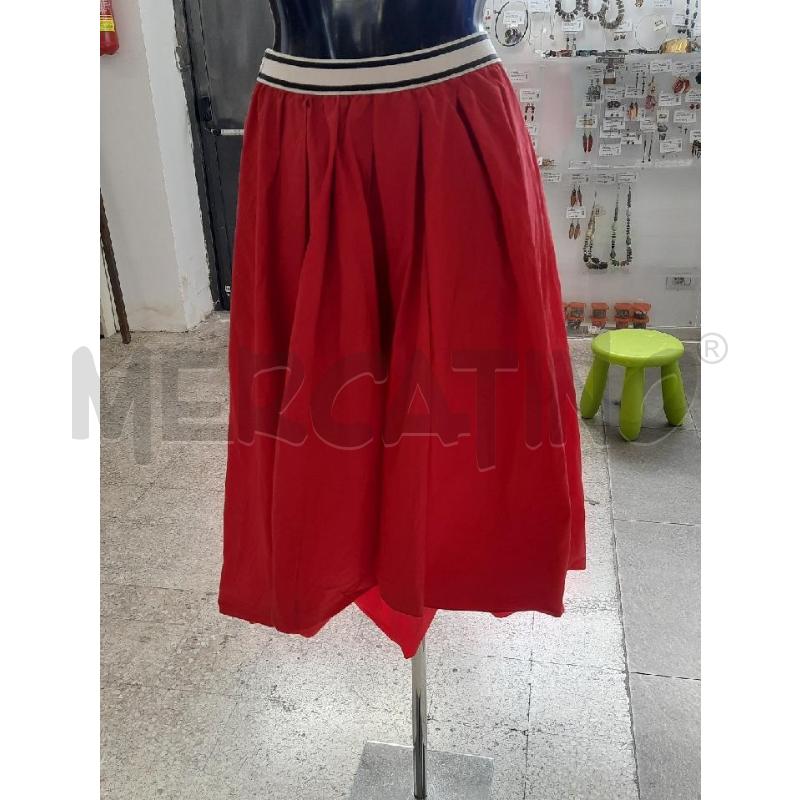 GONNA ROSSA FABBRICA GIUGGIOLE FASCIA ELASTICA BIANCA | Mercatino dell'Usato Roma rebibbia 1