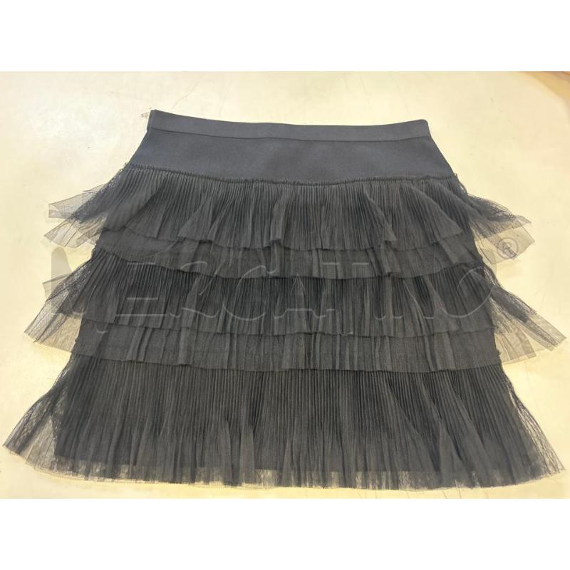 GONNA TWINSET ACTITUDINE NERA TULLE | Mercatino dell'Usato Roma rebibbia 1