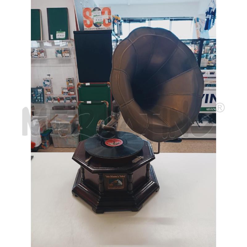 GRAMMOFONO HIS MASTER'S VOICE | Mercatino dell'Usato Roma rebibbia 1