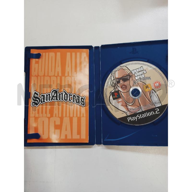GTA SAN ANDREAS PLAYSTATION2 | Mercatino dell'Usato Roma rebibbia 2
