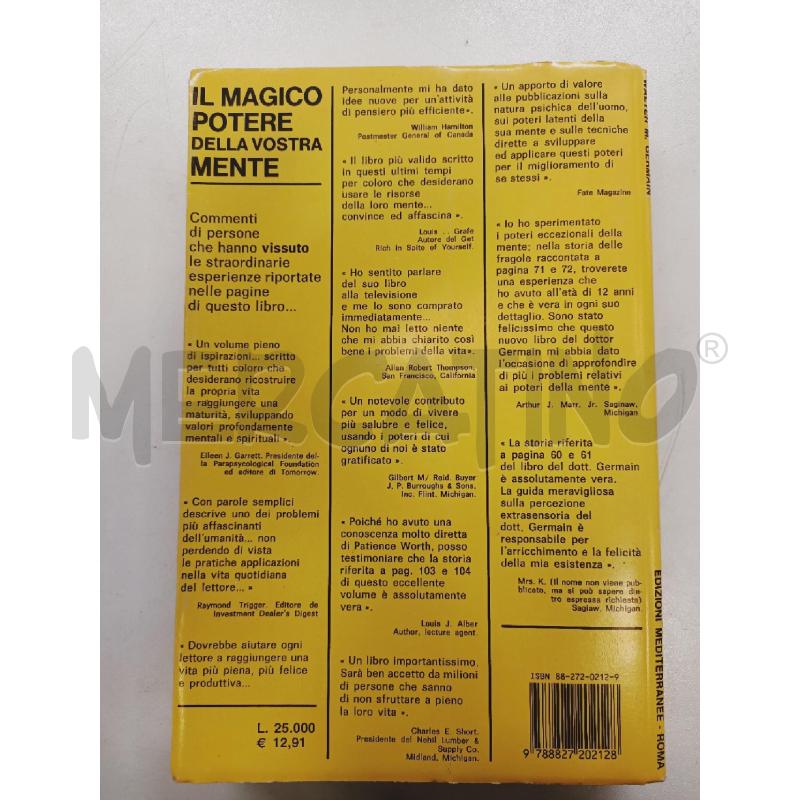 IL MAGICO POTERE DELLA VOSTRA MENTE  | Mercatino dell'Usato Roma rebibbia 2