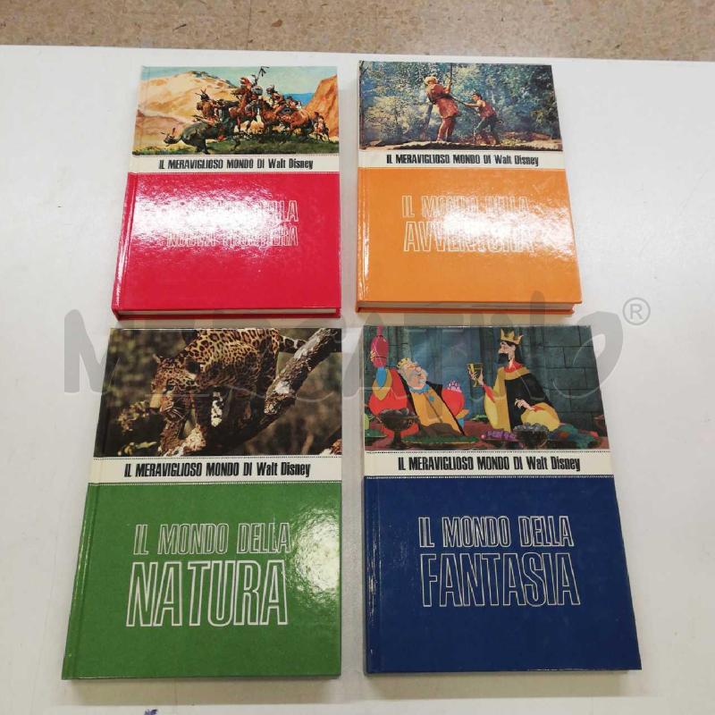 IL MERAVIGLIOSO MONDO DI WALT DISNEY 4 VOL | Mercatino dell'Usato Roma rebibbia 4