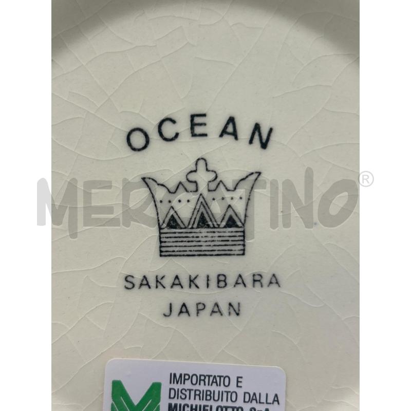 INSALATIERA CERAMICA OCEAN DISEGNI BLU | Mercatino dell'Usato Roma rebibbia 3