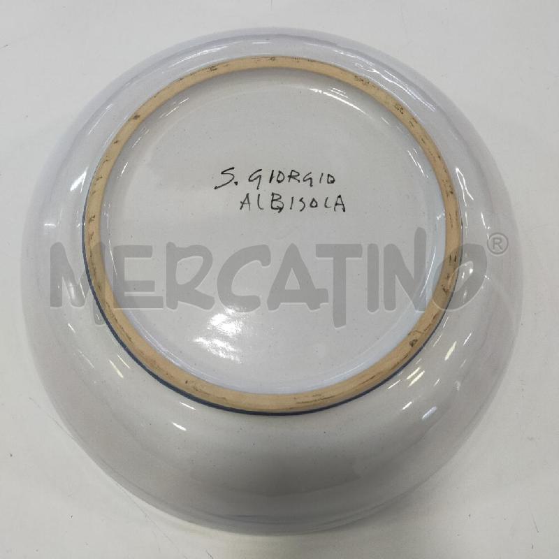 INSALATIERA CERAM DIS BLU ALBISOLA | Mercatino dell'Usato Roma rebibbia 3