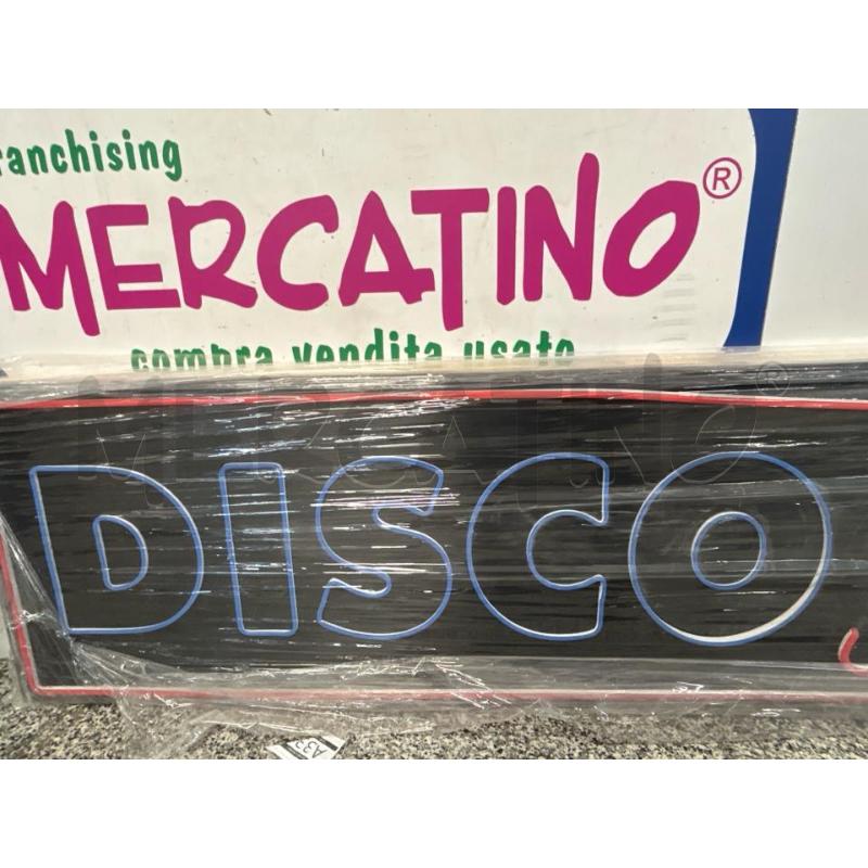INSEGNA STUDIO DISCO PLANET LED 45X290 | Mercatino dell'Usato Roma rebibbia 2