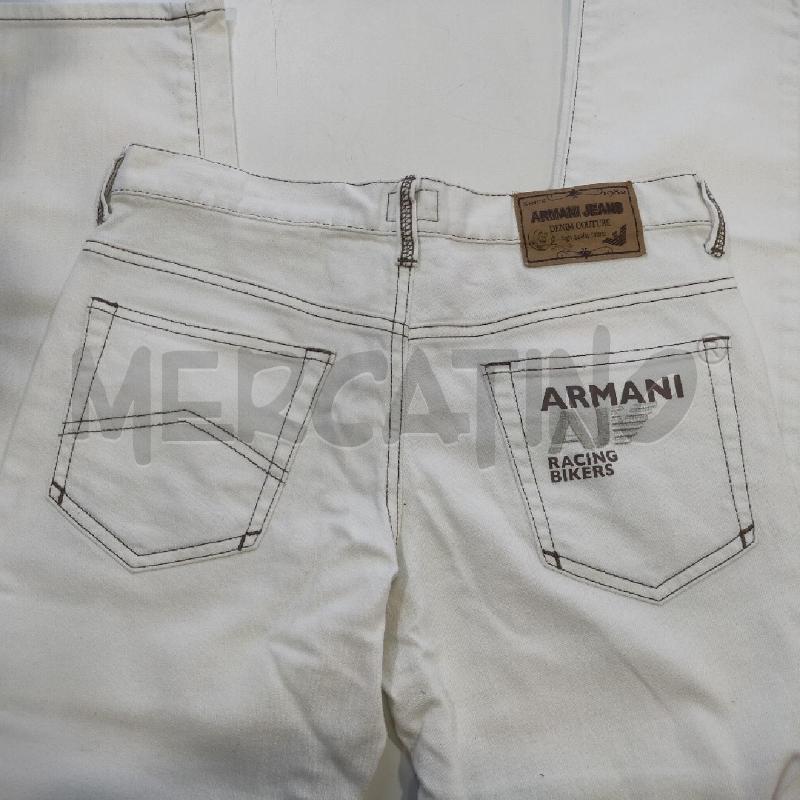JEANS ARMANI JUNIOR BIANCHI TG12A | Mercatino dell'Usato Roma rebibbia 3