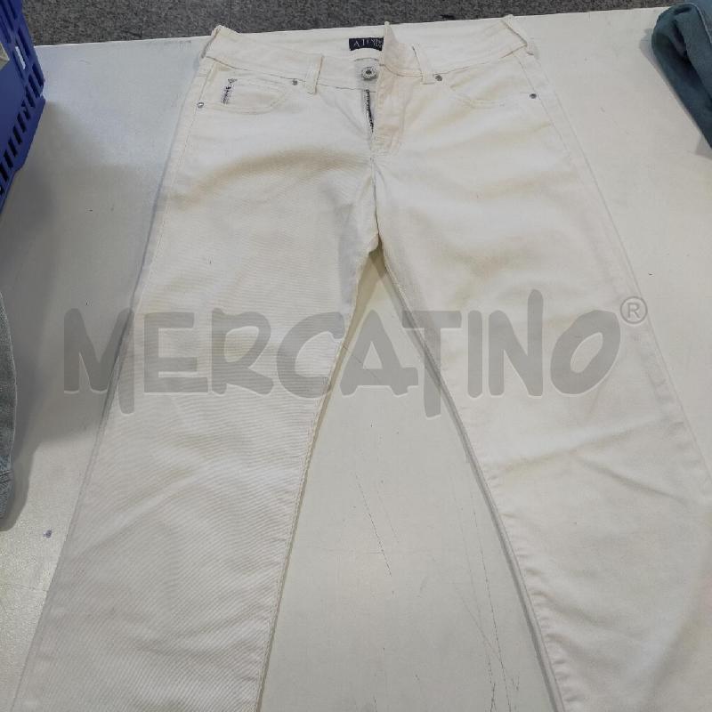 JEANS DONNA AJ BIANCO TG26 | Mercatino dell'Usato Roma rebibbia 1