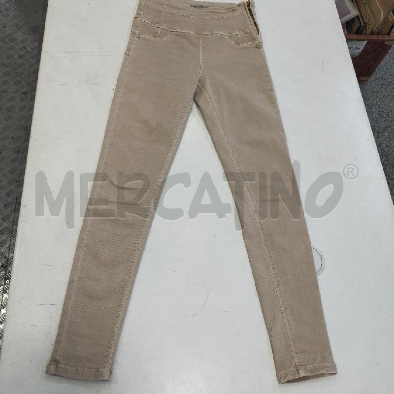 JEANS DONNA BEIGE PATRIZIA PEPE | Mercatino dell'Usato Roma rebibbia 1