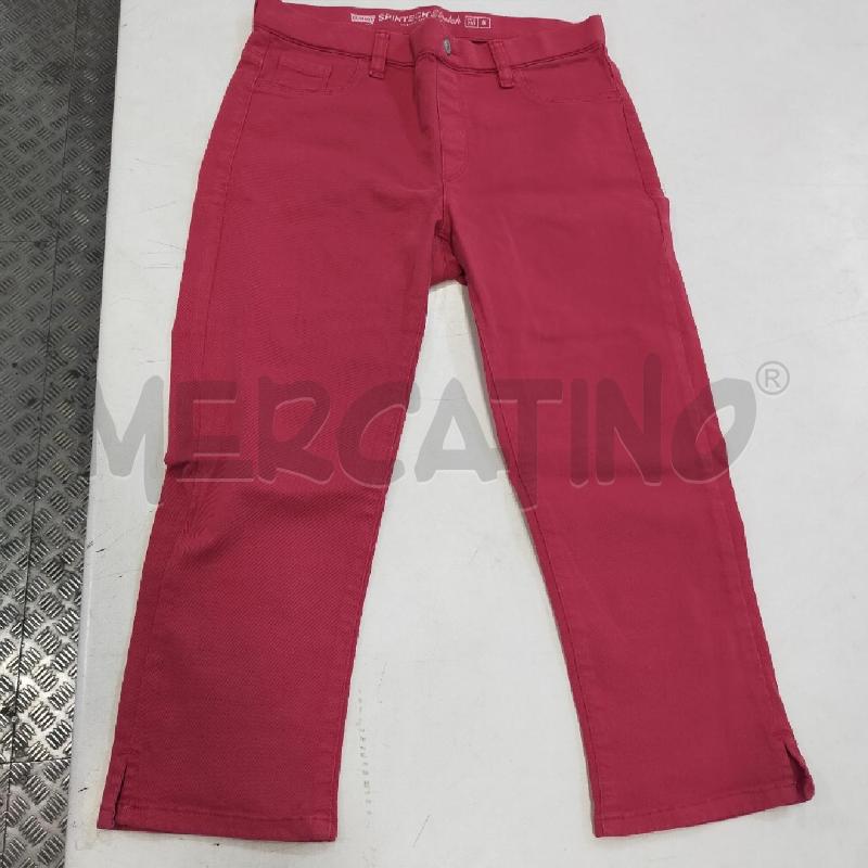 JEANS DONNA CARRERA SPINTECH ROSSO | Mercatino dell'Usato Roma rebibbia 1