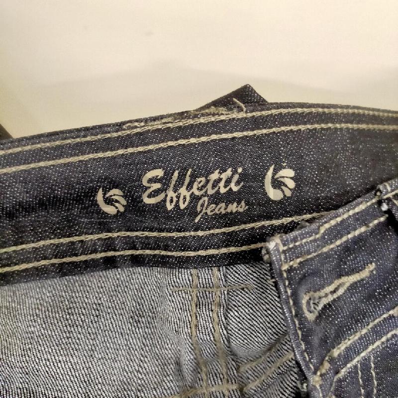 JEANS DONNA EFFETTI VITA BASSA LAVAGGIO SCURO TG42I | Mercatino dell'Usato Roma rebibbia 5