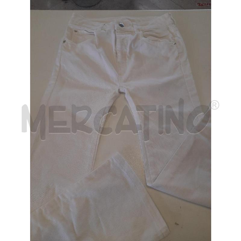 JEANS DONNA EMPORIO ARMANI BIANCO | Mercatino dell'Usato Roma rebibbia 1