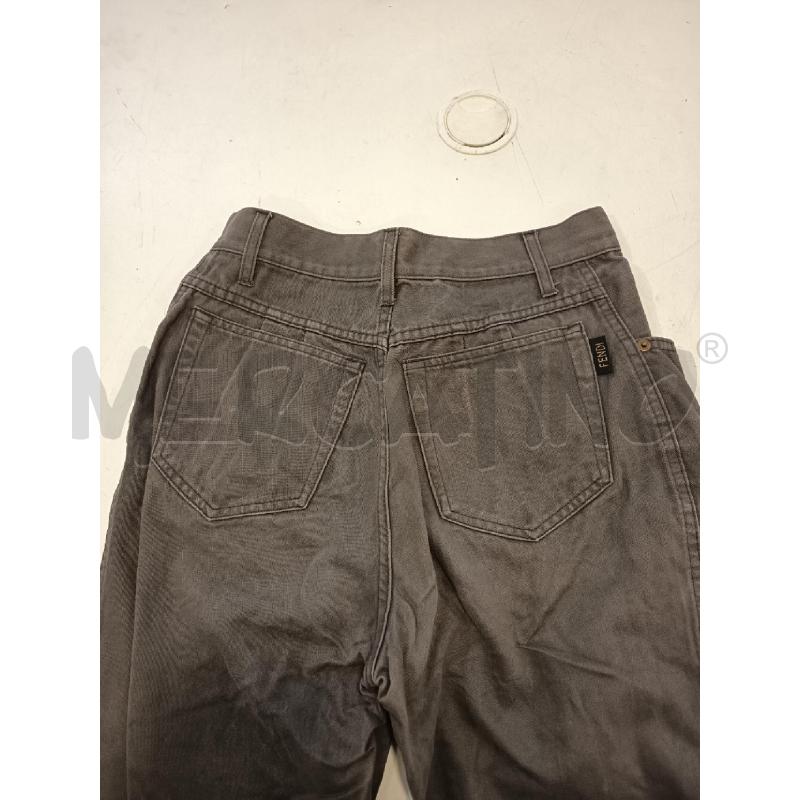 JEANS DONNA FENDI GRIGIO  | Mercatino dell'Usato Roma rebibbia 3