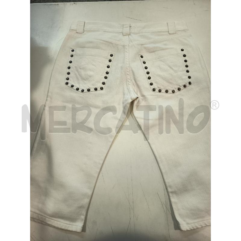 JEANS DONNA TWIN-SET BIANCO LOGO R INT | Mercatino dell'Usato Roma rebibbia 2